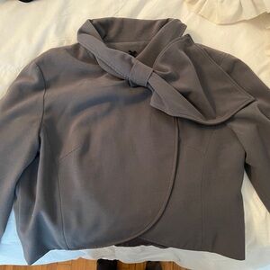 Amazing cute Jackie O Nasis type of Jacket. It forms a scarf like effect